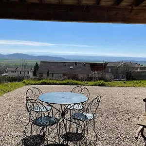 Studio Indépendant Au Calme Avec Vue Imprenable Bossieu